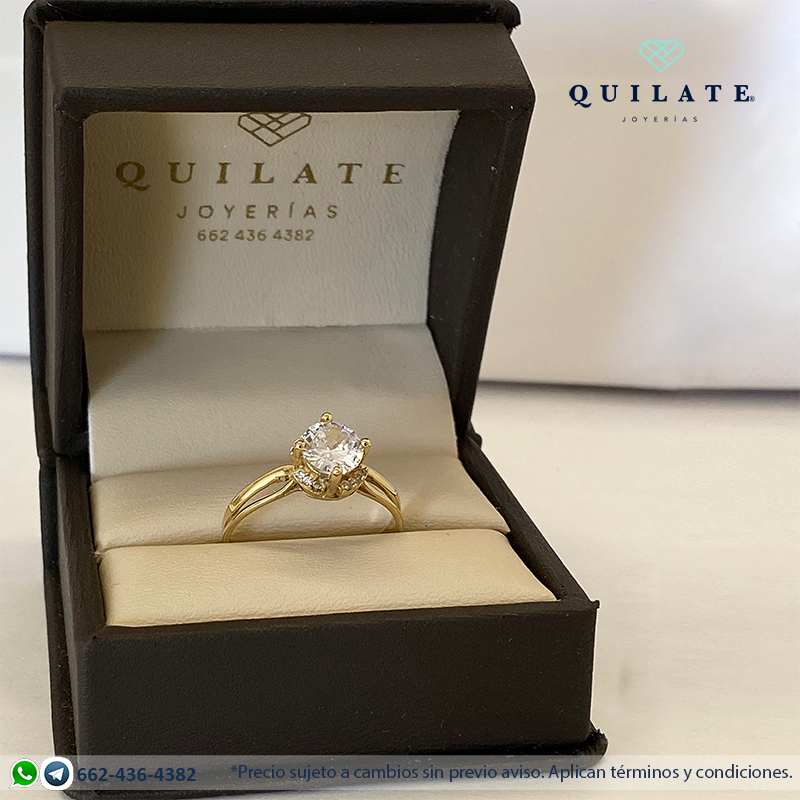 Anillo solitario
