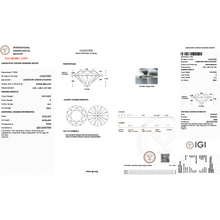 Cargar imagen en el visor de la galería, Anillo de compromiso solitario 6 uñas con diamante 1.05 CT Lab
