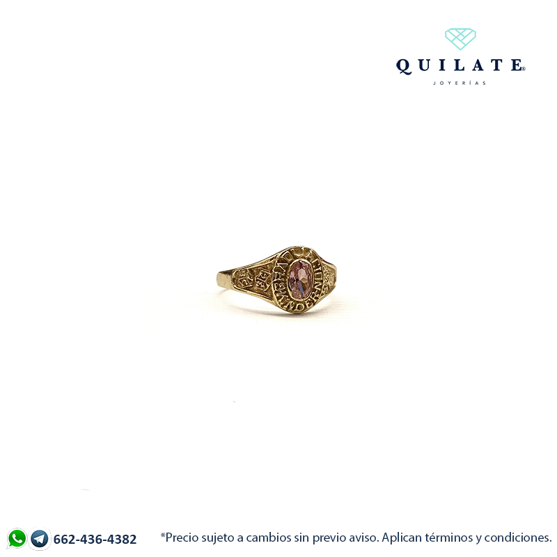 Anillo de graduación kinder #4 – Quilate Joyerias